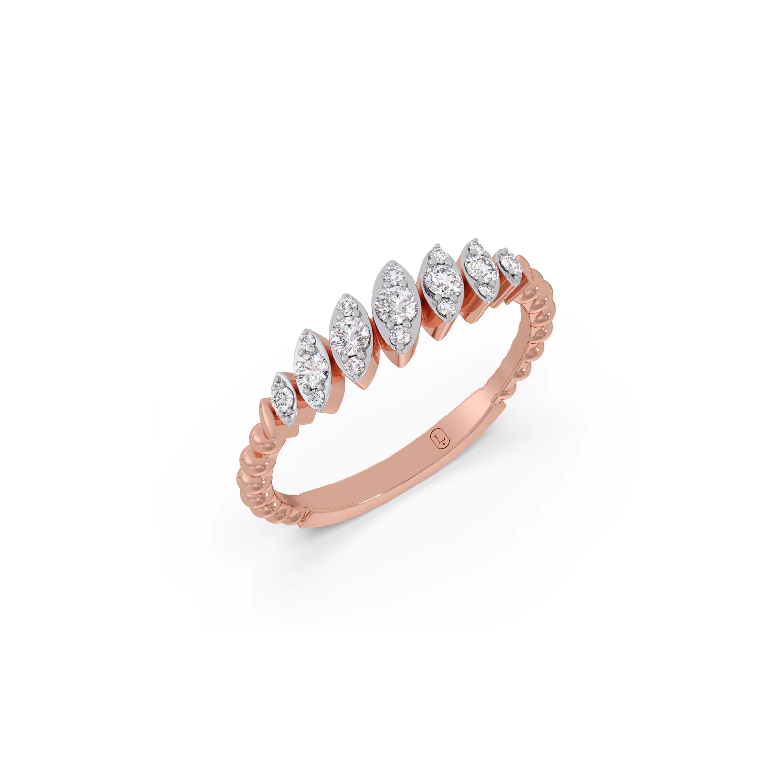 Orbital Cluster Diamond Ring - Image 5